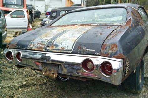 The <strong>car</strong> also comes with two 20-gallon fuel cells, a plain sumped and an Aeromotive unit. . 72 chevelle project car for sale